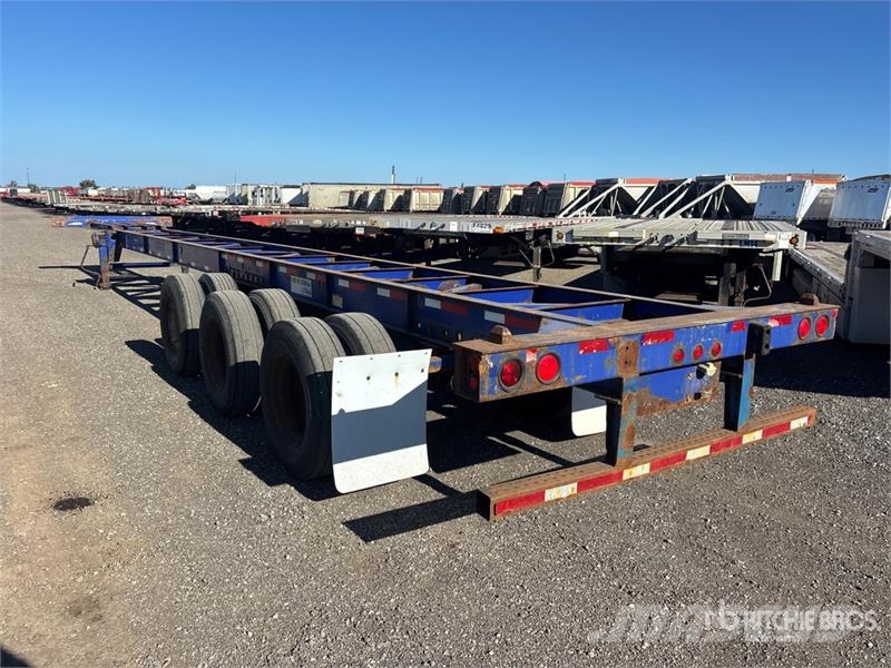 Hyundai 53 ft Tri/A Container Trailer Reboques Porta Contentores