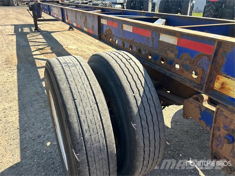 Hyundai 53 ft Tri/A Container Trailer Reboques Porta Contentores
