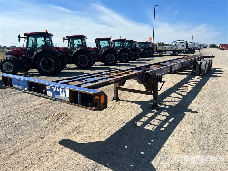 Hyundai 53 ft Tri/A Container Trailer Reboques Porta Contentores