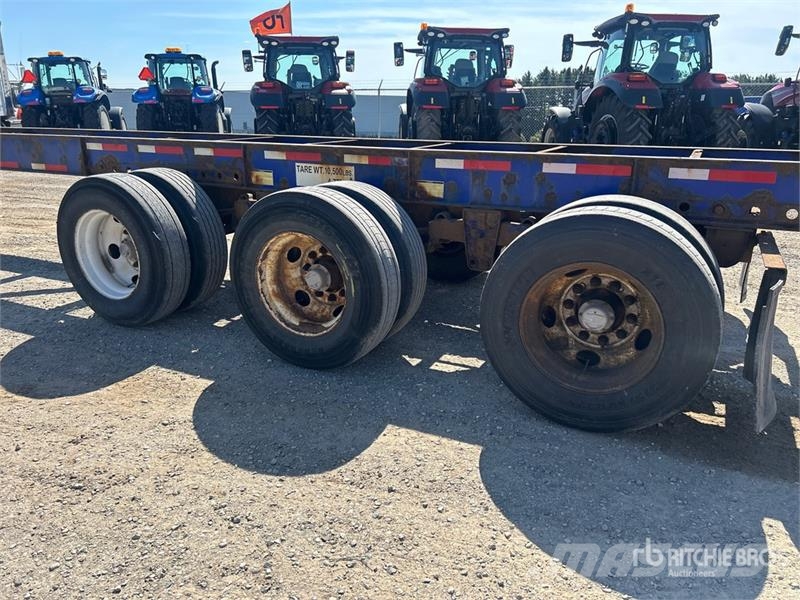 Hyundai 53 ft Tri/A Container Trailer Reboques Porta Contentores