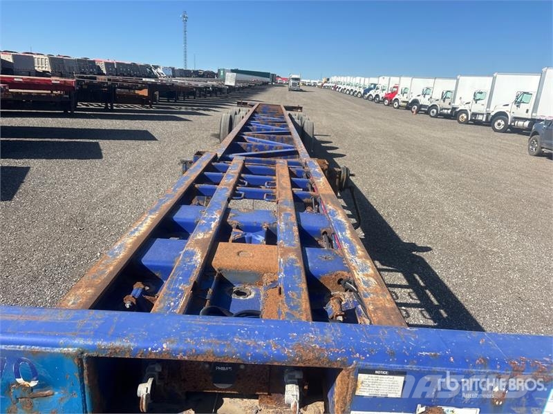 Hyundai 53 ft Tri/A Container Trailer Reboques Porta Contentores