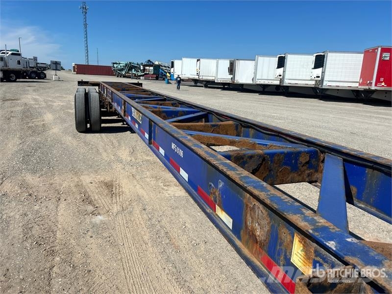 Hyundai 53 ft Tri/A Container Trailer Reboques Porta Contentores