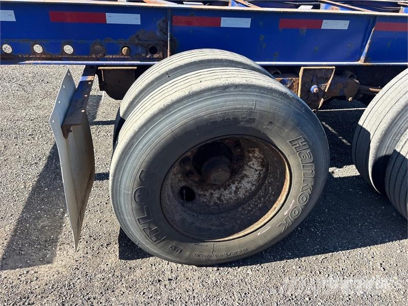 Hyundai 53 ft Tri/A Container Trailer Reboques Porta Contentores