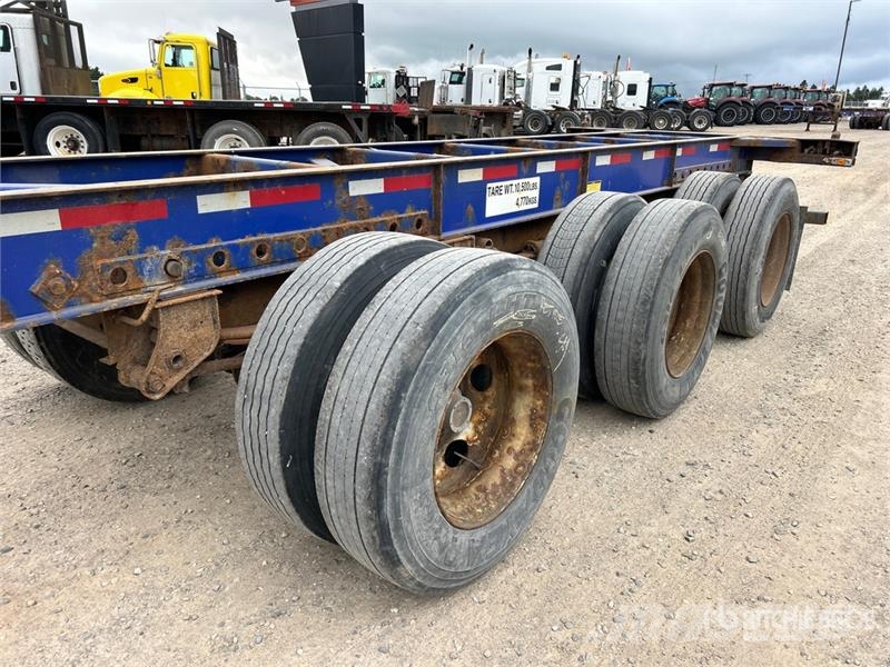Hyundai 53 ft Tri/A Intermodal Container Trailer Причепи для перевезення контейнерів