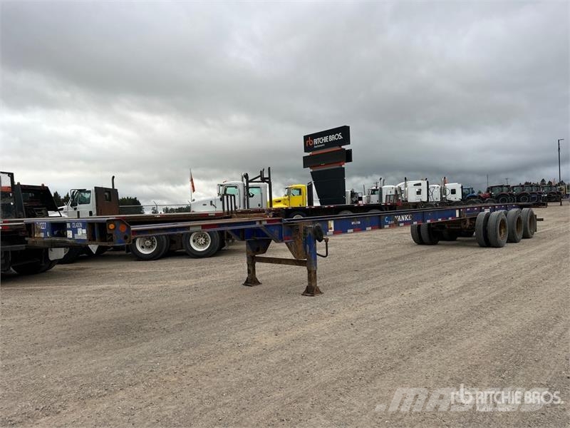 Hyundai 53 ft Tri/A Intermodal Container Trailer Причепи для перевезення контейнерів