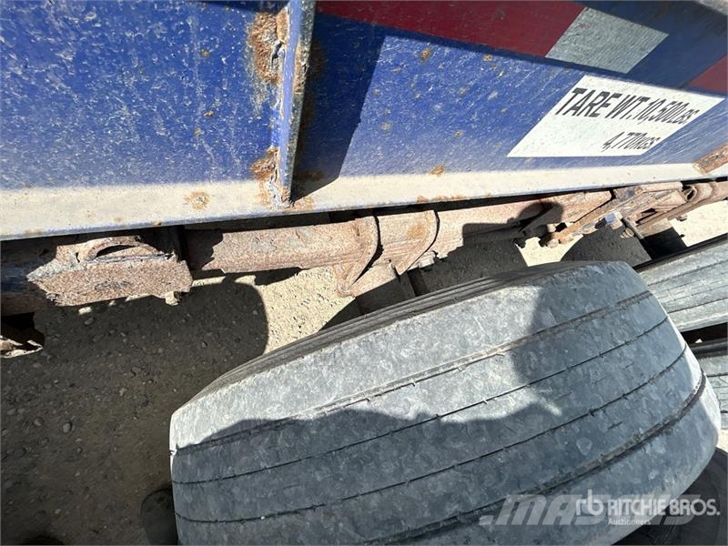 Hyundai 53 ft Tri/A Intermodal Container Trailer Containerhenger