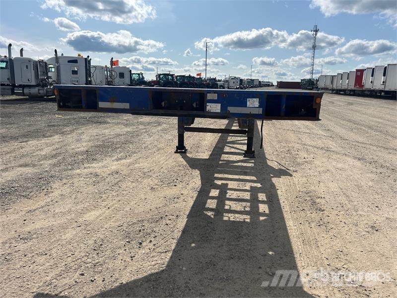 Hyundai 53 ft Tri/A Intermodal Container Trailer Containerhenger