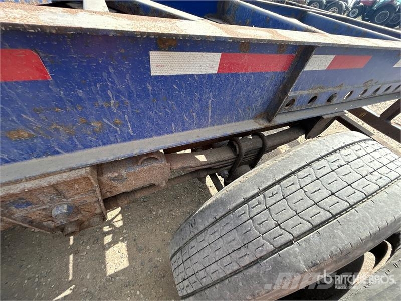 Hyundai 53 ft Tri/A Intermodal Container Trailer Containerhenger