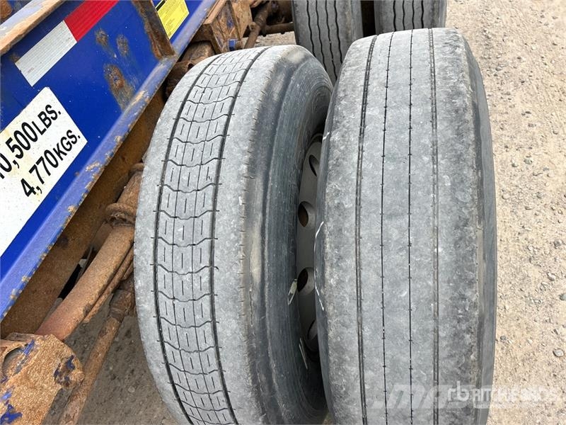 Hyundai 53 ft Tri/A Intermodal Container Trailer Причепи для перевезення контейнерів