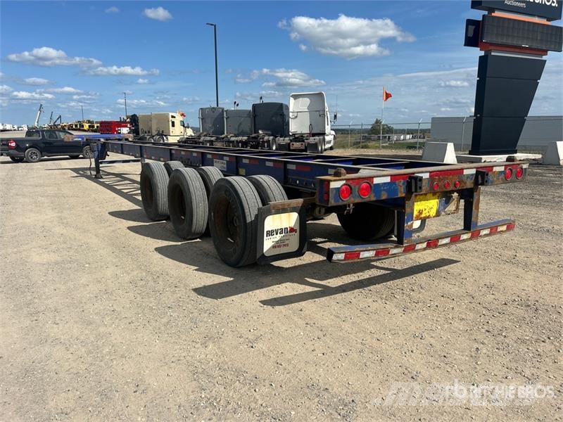 Hyundai 53 ft Tri/A Intermodal Container Trailer Containerhenger