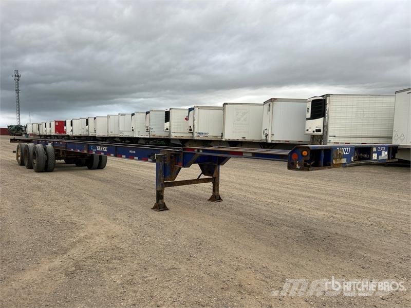 Hyundai 53 ft Tri/A Intermodal Container Trailer Причепи для перевезення контейнерів