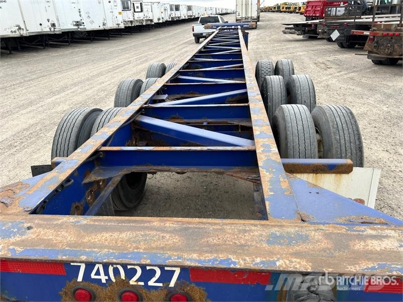 Hyundai 53 ft Tri/A Intermodal Container Trailer Причепи для перевезення контейнерів