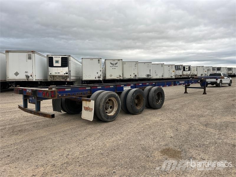 Hyundai 53 ft Tri/A Intermodal Container Trailer Причепи для перевезення контейнерів