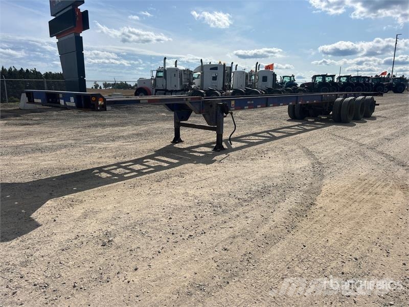 Hyundai 53 ft Tri/A Intermodal Container Trailer Containerhenger