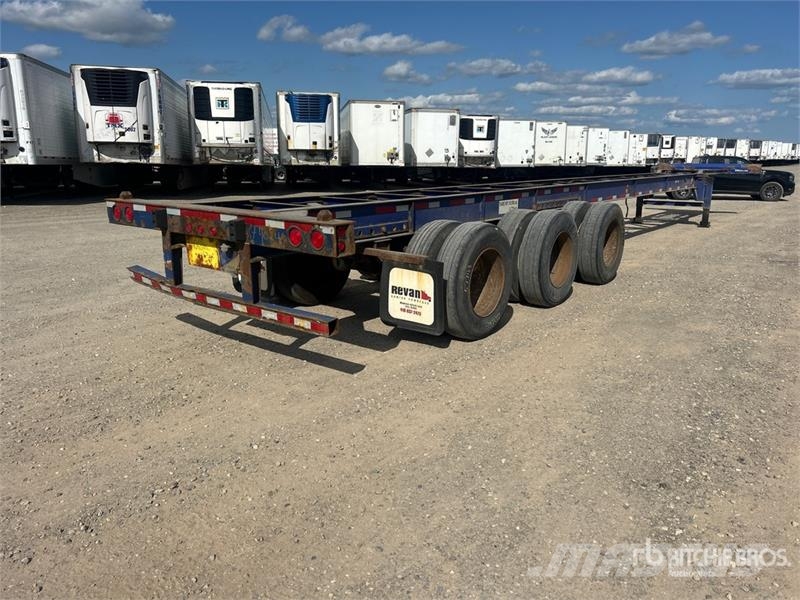 Hyundai 53 ft Tri/A Intermodal Container Trailer Containerhenger