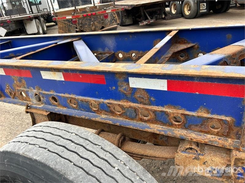 Hyundai 53 ft Tri/A Intermodal Container Trailer Причепи для перевезення контейнерів