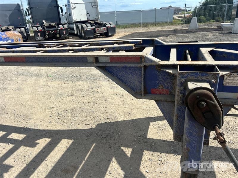Hyundai 53 ft Tri/A Intermodal Container Trailer Containerhenger
