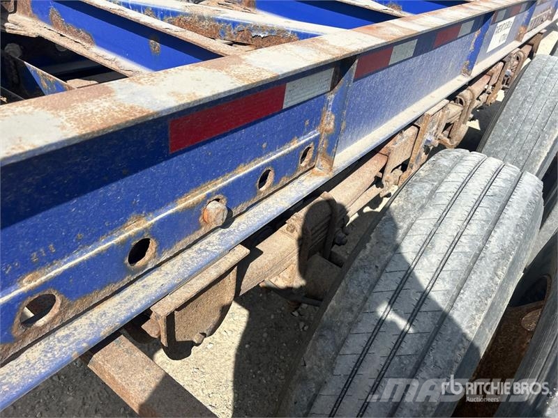 Hyundai 53 ft Tri/A Intermodal Container Trailer Containerhenger
