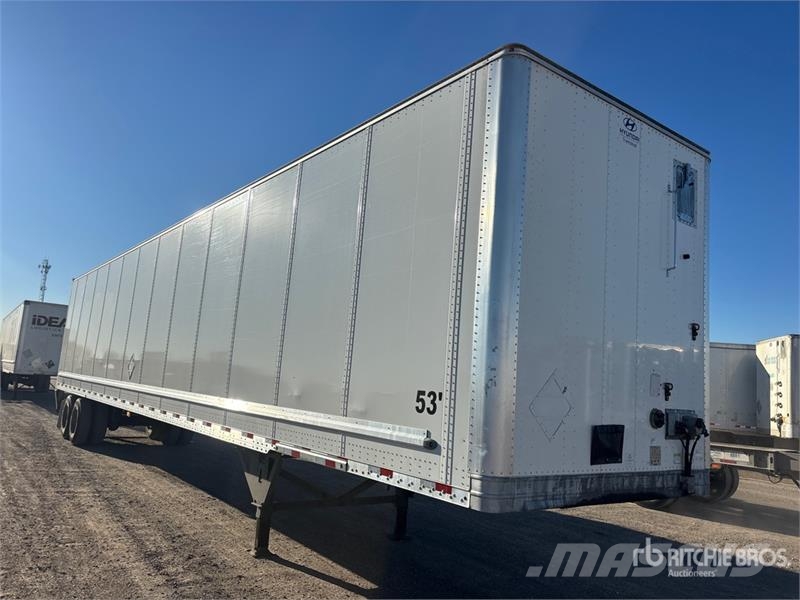 Hyundai 53 ft x 102 in T/A Van Trailer Skappåbygg