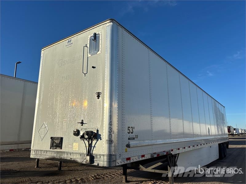 Hyundai 53 ft x 102 in T/A Van Trailer Прицепы-фургоны