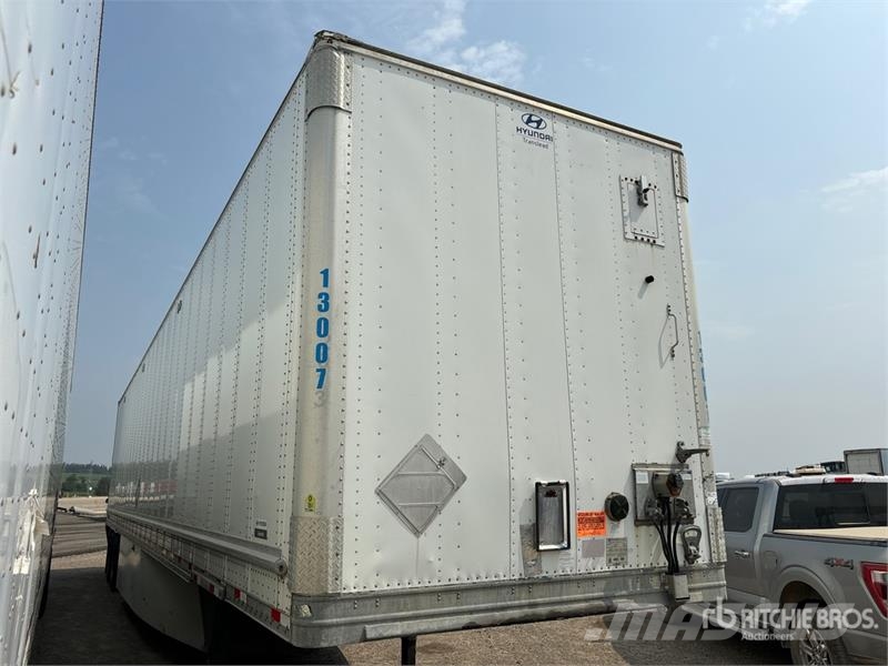 Hyundai 53 ft x 102 in T/A Van Trailer Reboques baú