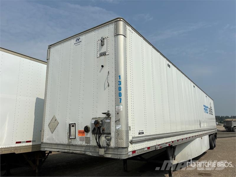 Hyundai 53 ft x 102 in T/A Van Trailer Reboques baú