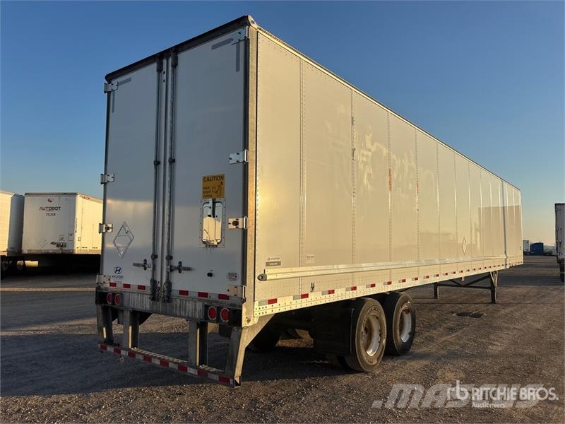 Hyundai 53 ft x 102 in T/A Van Trailer Dobozos pótkocsik