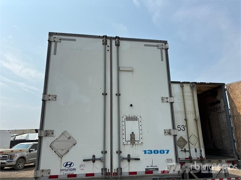 Hyundai 53 ft x 102 in T/A Van Trailer Reboques baú