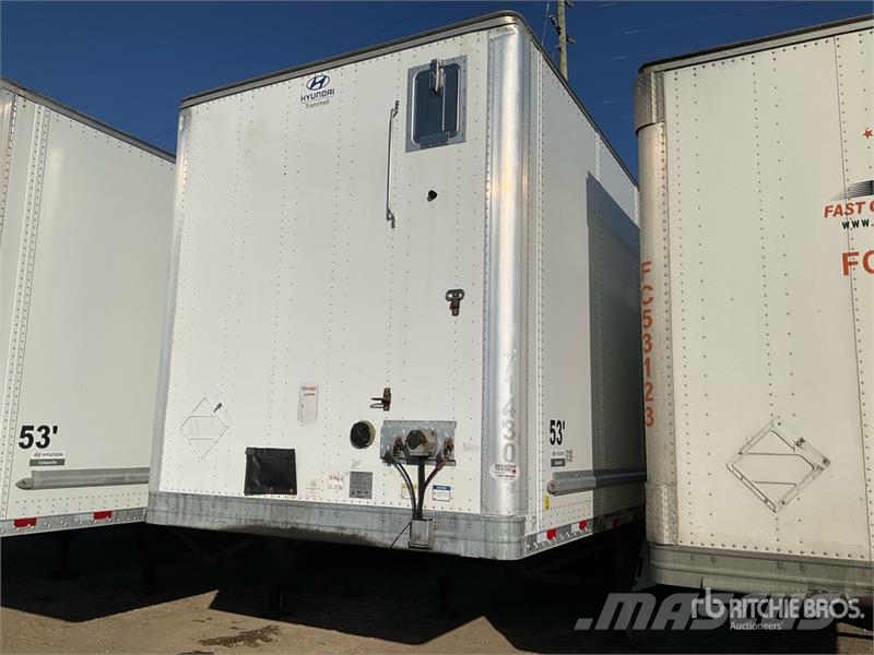 Hyundai 53 ft x 102 in T/A Van Trailer Прицепы-фургоны