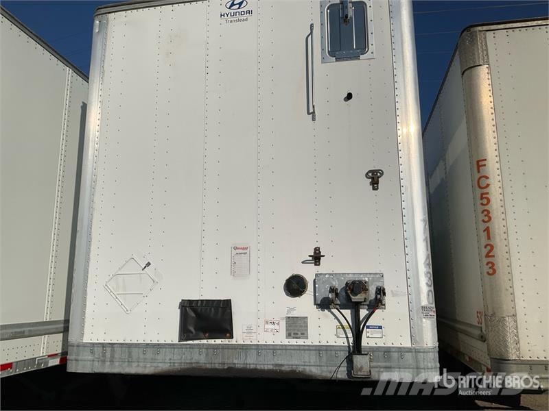 Hyundai 53 ft x 102 in T/A Van Trailer Прицепы-фургоны