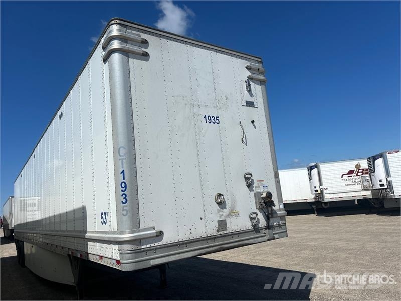 Hyundai 53 ft x 102 in T/A Van Trailer Ремаркета фургони