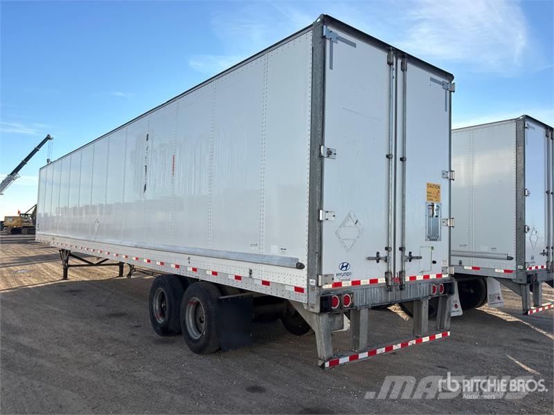 Hyundai 53 ft x 102 in T/A Van Trailer Прицепы-фургоны