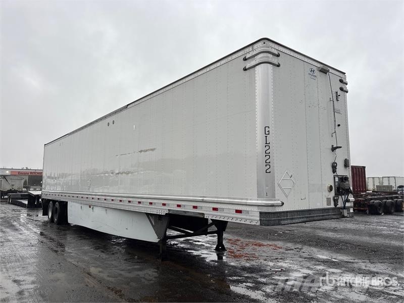 Hyundai 53 ft x 102 in T/A Van Trailer Van Body Trailers
