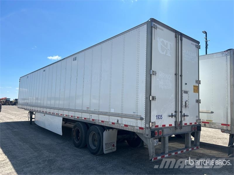 Hyundai 53 ft x 102 in T/A Van Trailer Ремаркета фургони