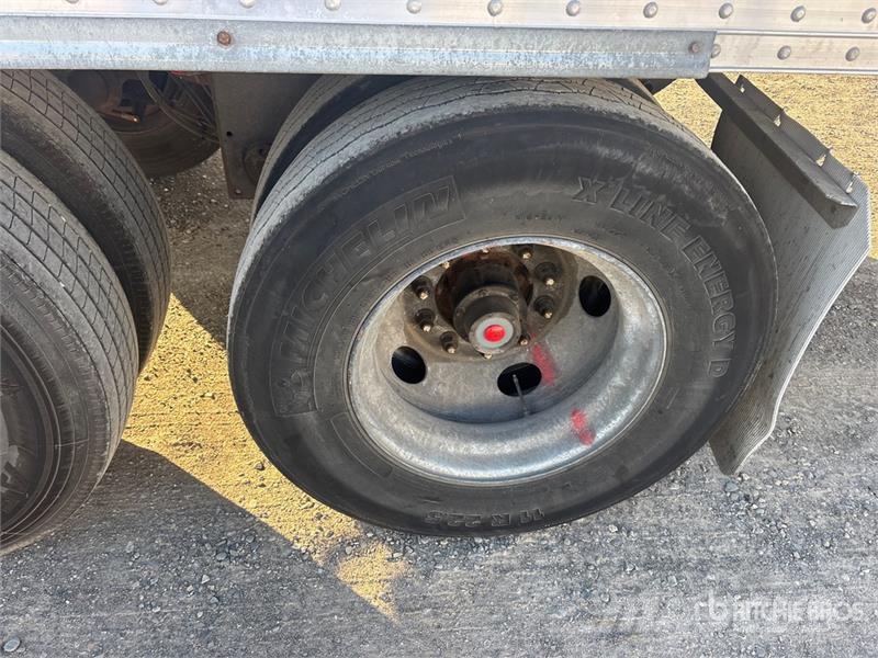 Hyundai 53 ft x 102 in T/A Van Trailer Dobozos pótkocsik