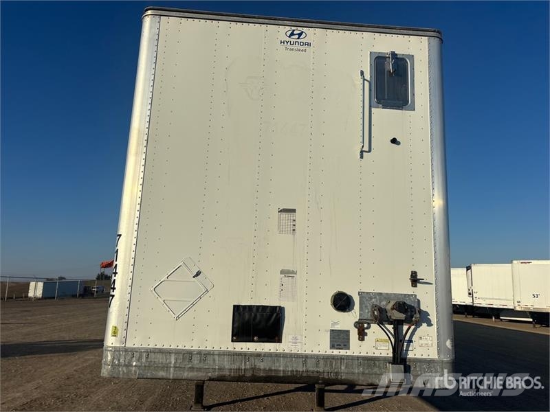 Hyundai 53 ft x 102 in T/A Van Trailer Dobozos pótkocsik