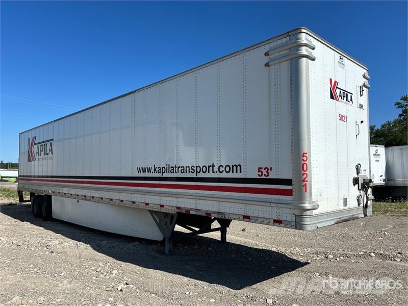 Hyundai 53 ft x 102 in T/A Van Trailer Ремаркета фургони