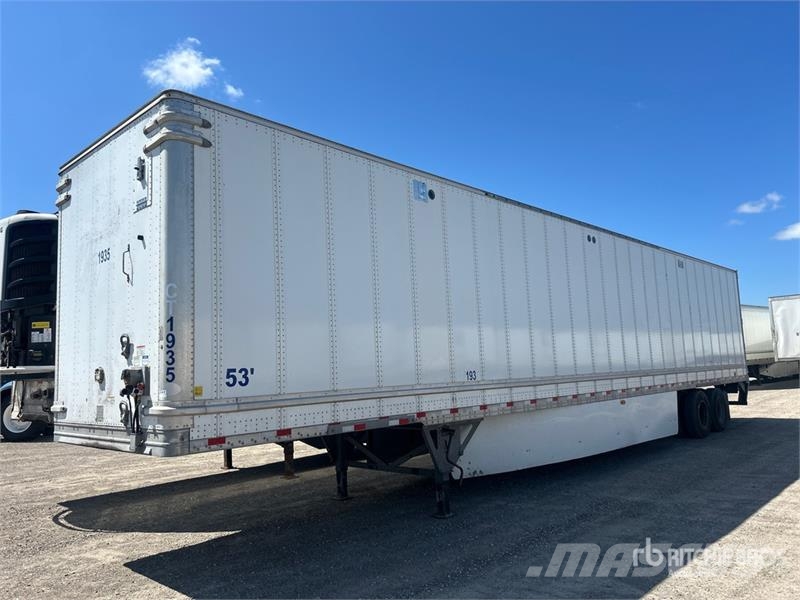Hyundai 53 ft x 102 in T/A Van Trailer Ремаркета фургони