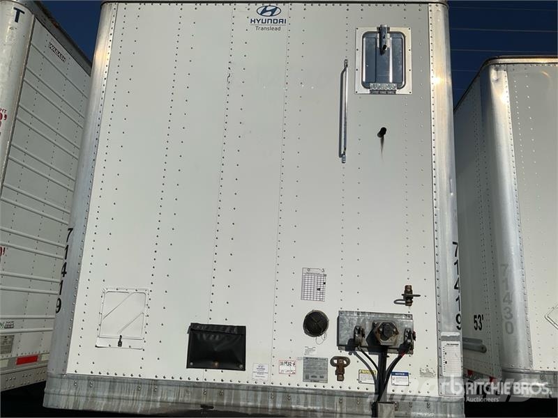 Hyundai 53 ft x 102 in T/A Van Trailer Прицепы-фургоны