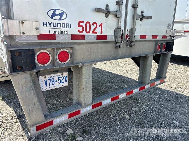 Hyundai 53 ft x 102 in T/A Van Trailer Ремаркета фургони
