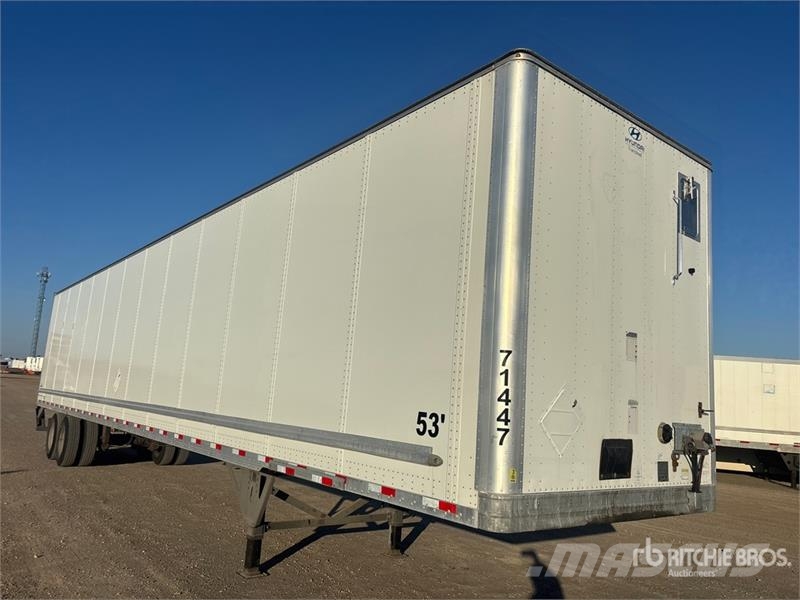 Hyundai 53 ft x 102 in T/A Van Trailer Dobozos pótkocsik