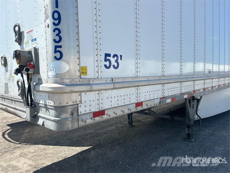 Hyundai 53 ft x 102 in T/A Van Trailer Ремаркета фургони
