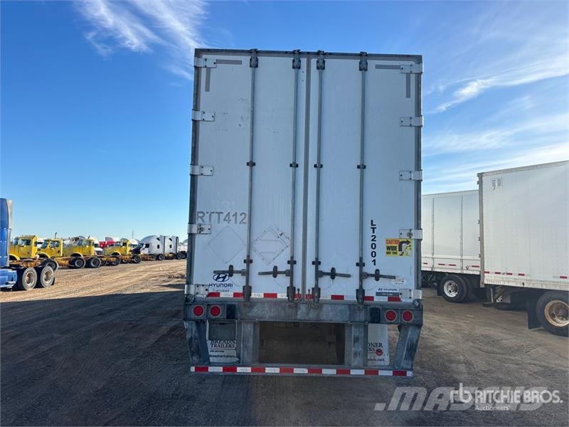 Hyundai 53 ft x 102 in Tri/A Van Trailer Ремаркета фургони