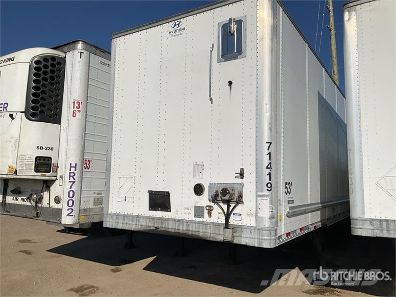 Hyundai 53 ft x 102 in T/A Van Trailer Прицепы-фургоны