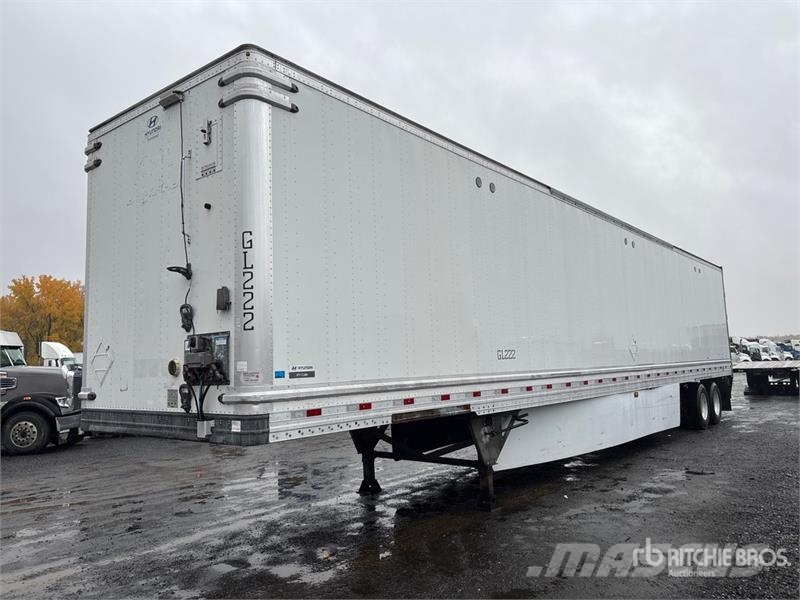 Hyundai 53 ft x 102 in T/A Van Trailer Van Body Trailers