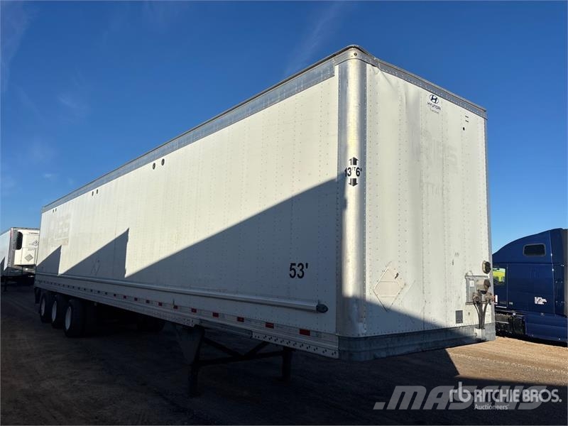 Hyundai 53 ft x 102 in Tri/A Van Trailer Ремаркета фургони