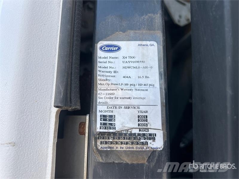 Hyundai 53 ft x 102 in T/A Refrigerated Trailer Poluprikolice hladnjače