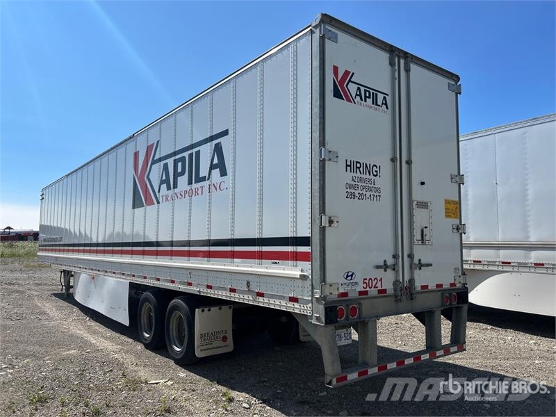 Hyundai 53 ft x 102 in T/A Van Trailer Ремаркета фургони
