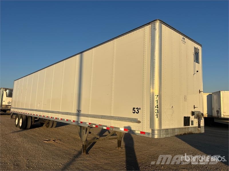 Hyundai 53 ft x 102 in T/A Van Trailer Dobozos pótkocsik