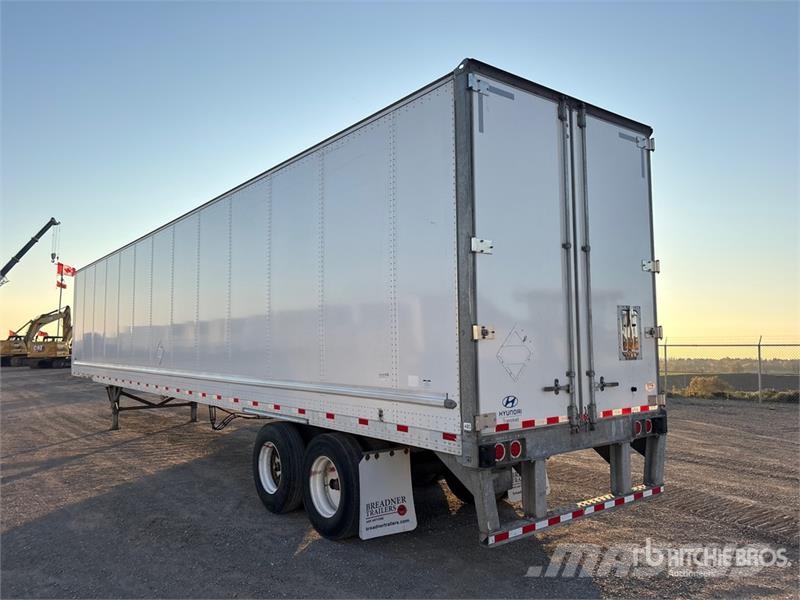 Hyundai 53 ft x 102 in T/A Van Trailer Dobozos pótkocsik